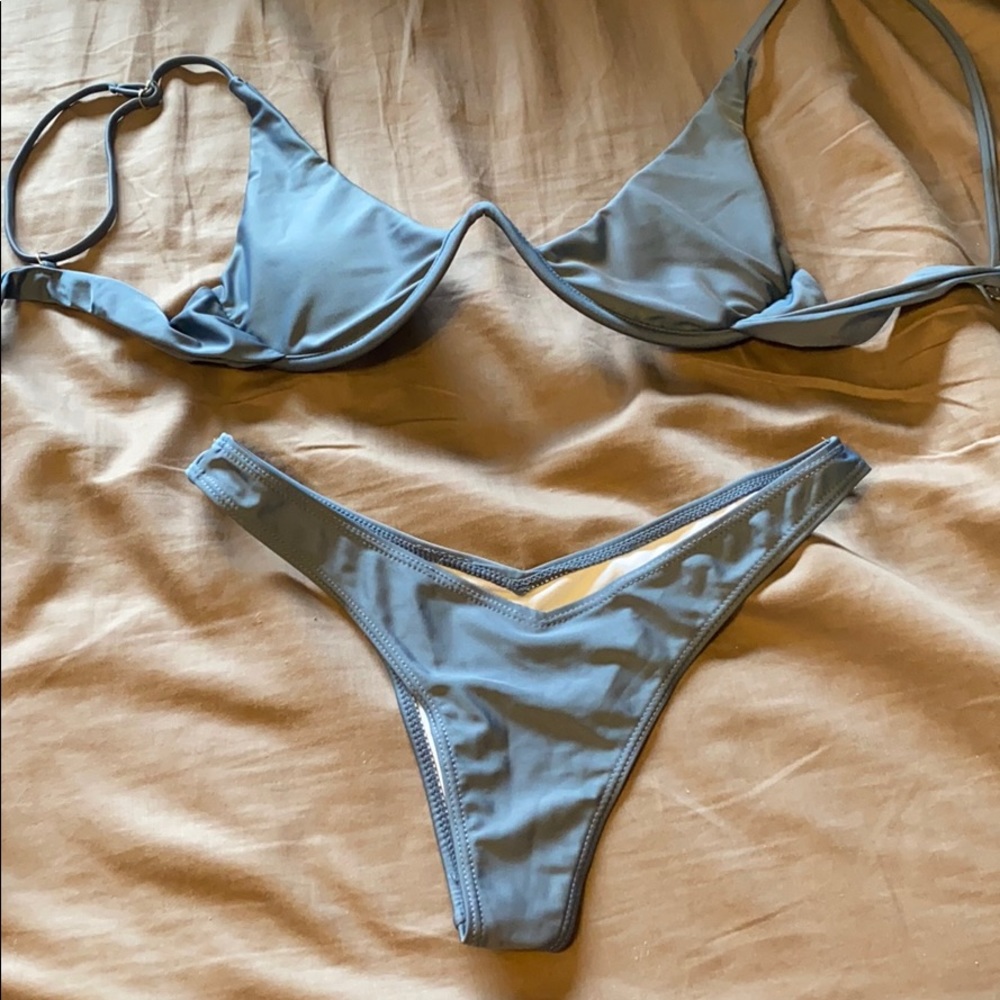 Gray bikini